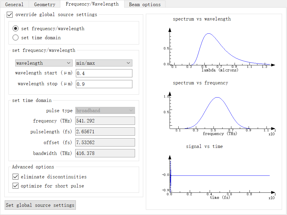 利用FDTD的参数扫描分析薄膜中WO3层厚度对反射率影响的图9